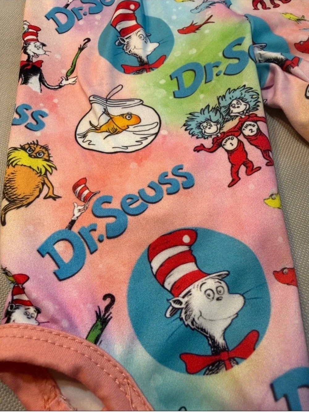 Dr. Seuss Kids Coral and Pink 